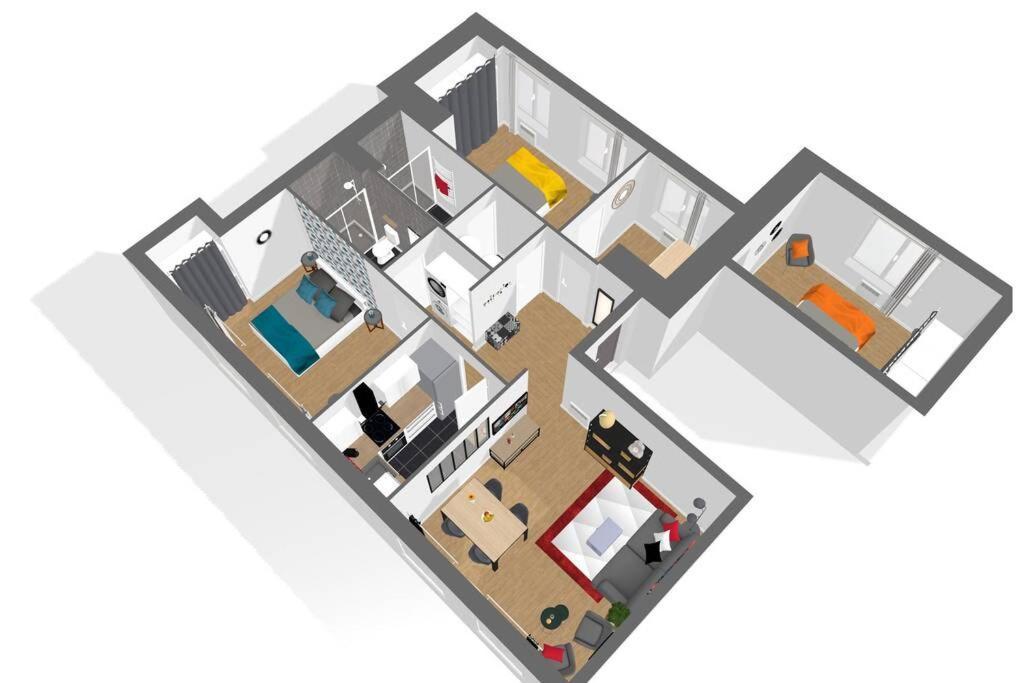 Apartmán Le Refuge By Easyescale Romilly-sur-Seine Exteriér fotografie